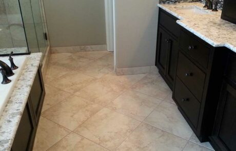 Bathroom Remodel finished with Contemporary Style