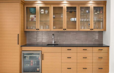 West Linn Home Remodel Dining Bar Area in Portfolio