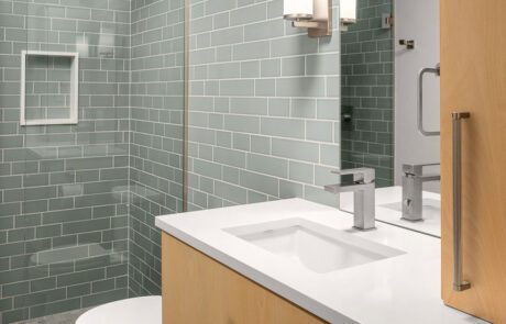 West Linn Home Remodel Guest Bath in Portfolio