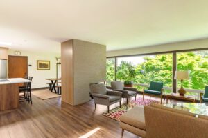 Home Remodel with Fireplace Painted