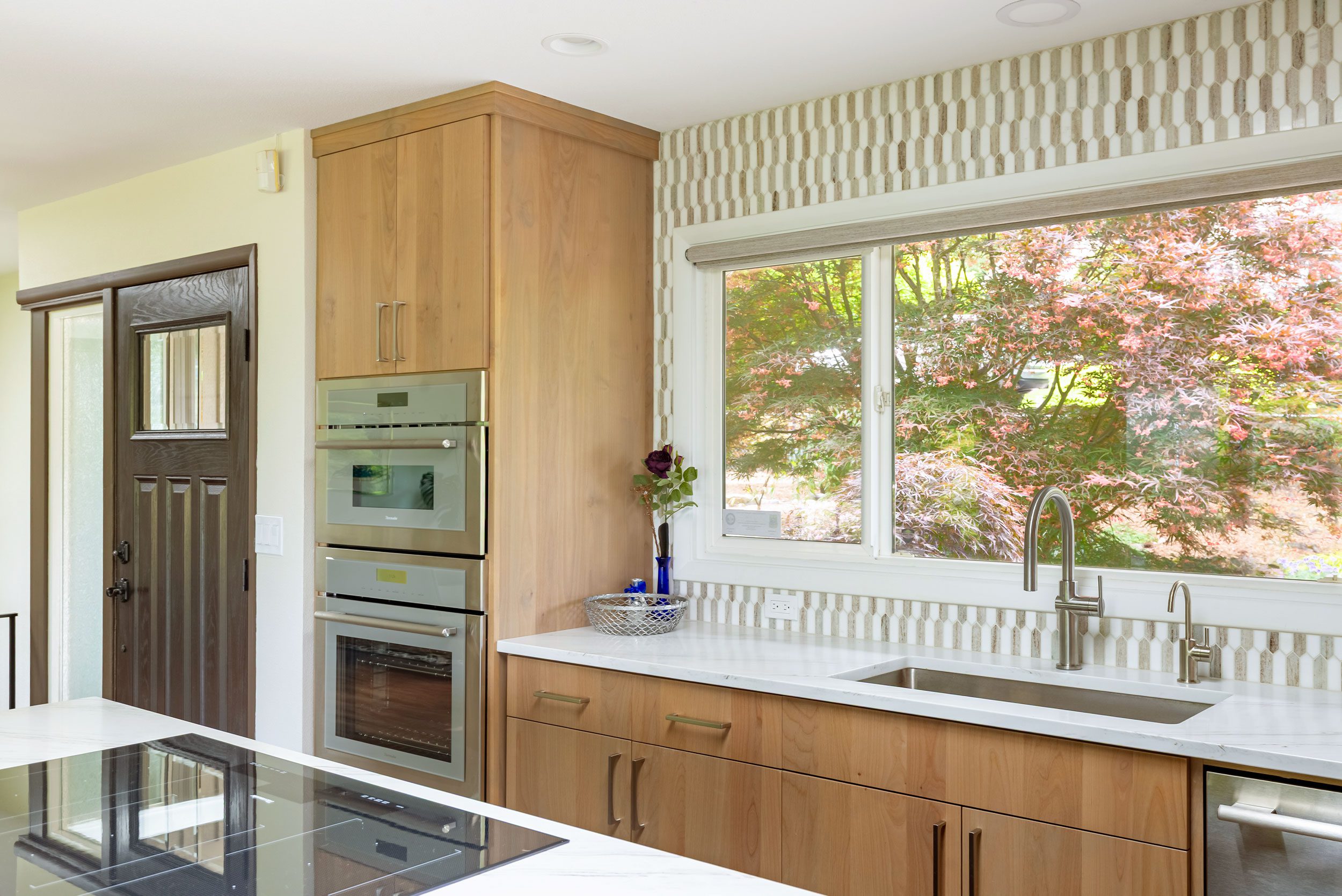 Whole Home Remodel for Kitchen with Vertical Grain Match