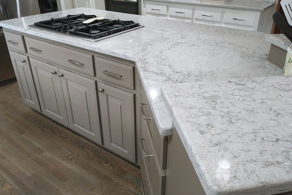 Lake Oswego OR Kitchen Remodel Island