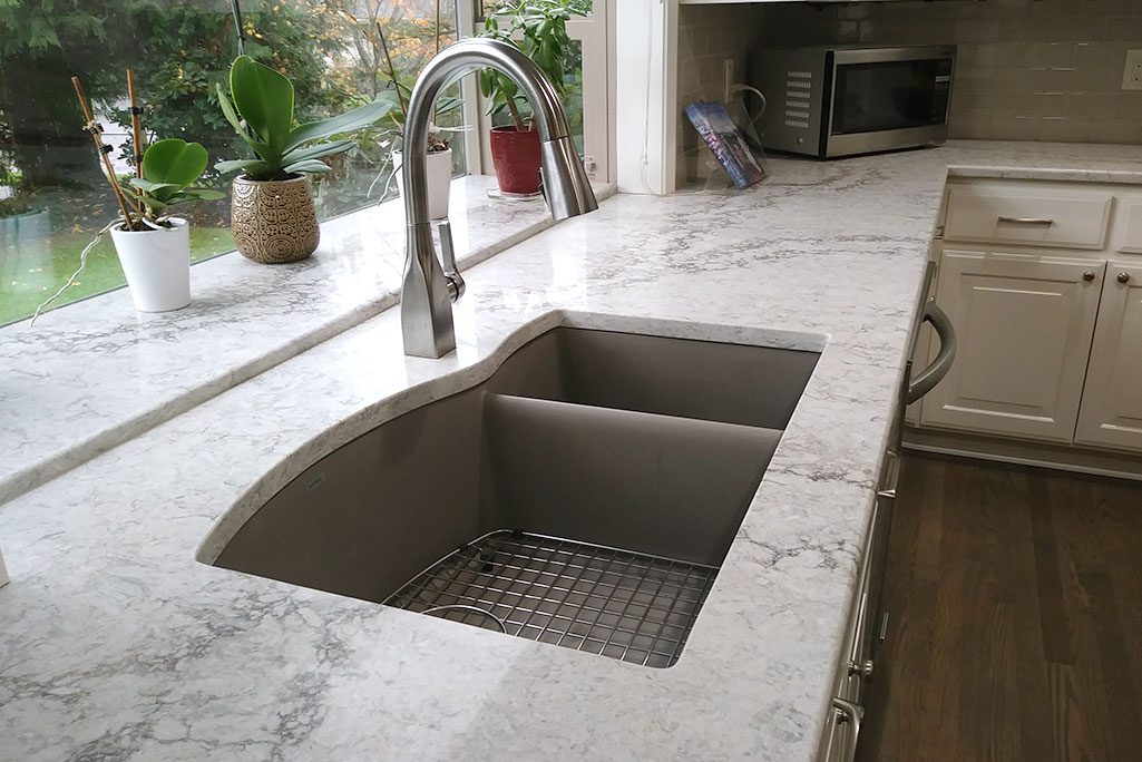 Lake Oswego OR Kitchen Remodel Composite Sink