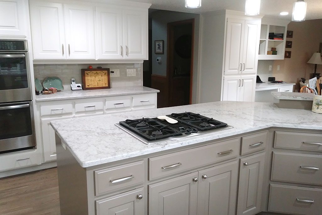 Lake Oswego OR Kitchen Remodel Quartz Counters