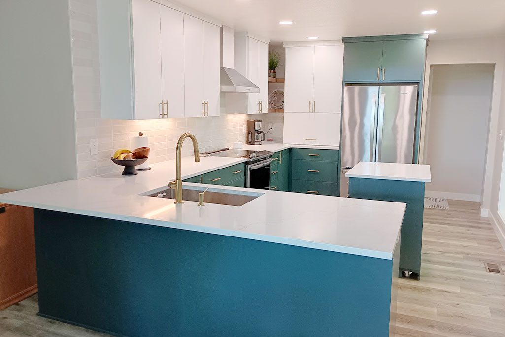 Tigard OR Kitchen Remodel Moved to Old Dining Room