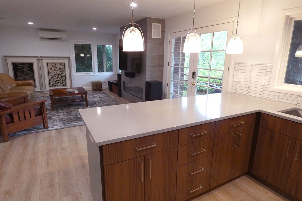 Tualatin OR Basement Kitchen Remodeling Open Floor Plan