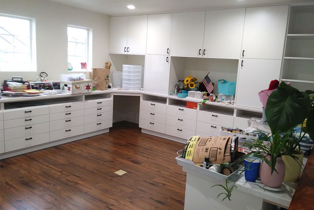 Beaverton OR Addition New Craft Room Closets