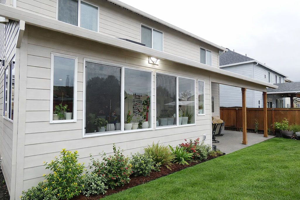 Beaverton OR Home Addition Sunroom Exterior Left