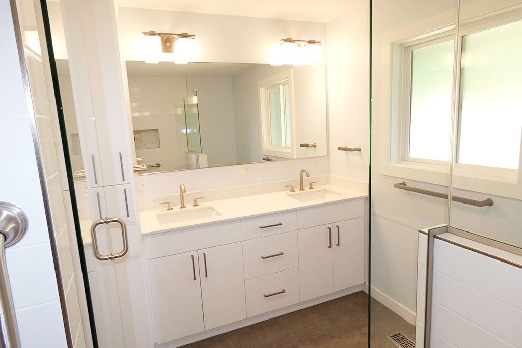 SW Portland OR Home Addition with Bathroom Vanity